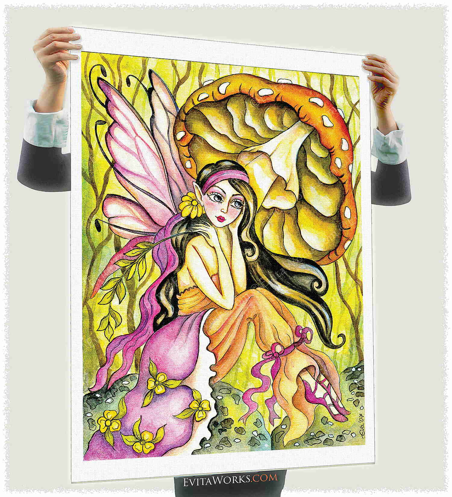 Fairy 06, beautiful female creature oa fairy 06 a1 ~ EvitaWorks