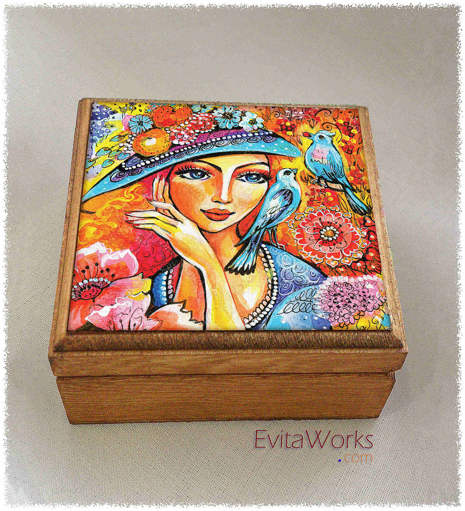 oa flower lady 01 bxs ~ EvitaWorks