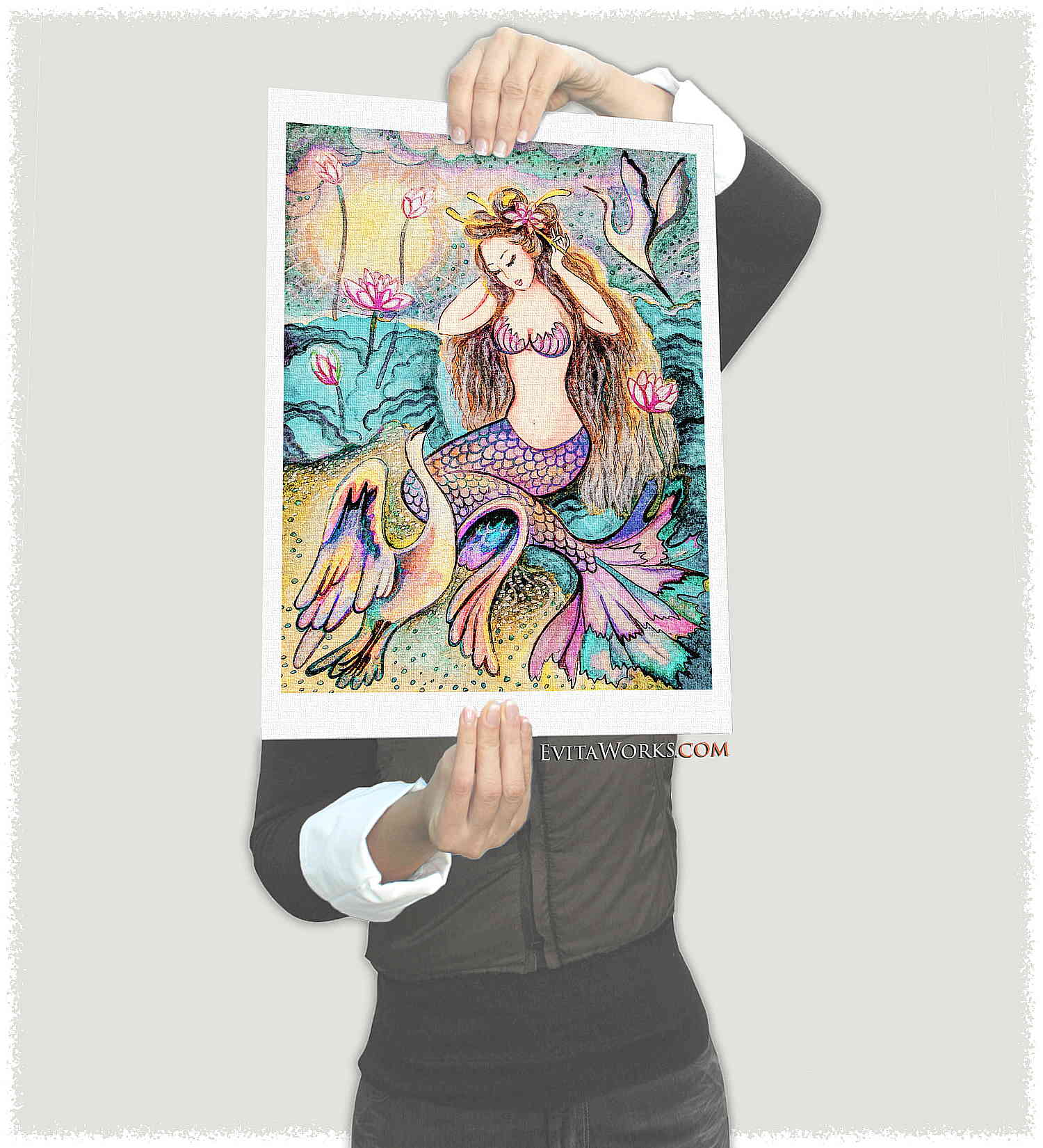 oa mermaid 03 a3 ~ EvitaWorks