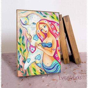 oa mermaid 17 bk ~ EvitaWorks
