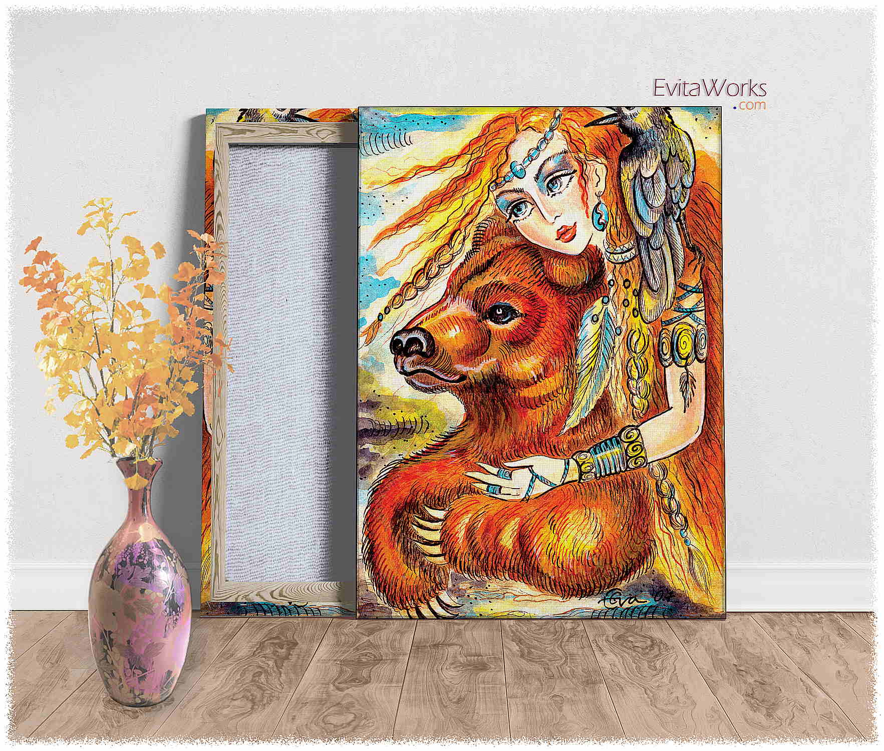 oa raven lady 02 cs ~ EvitaWorks