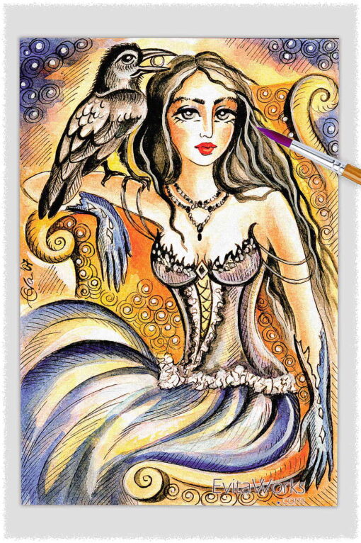 oa raven lady 03 ~ EvitaWorks