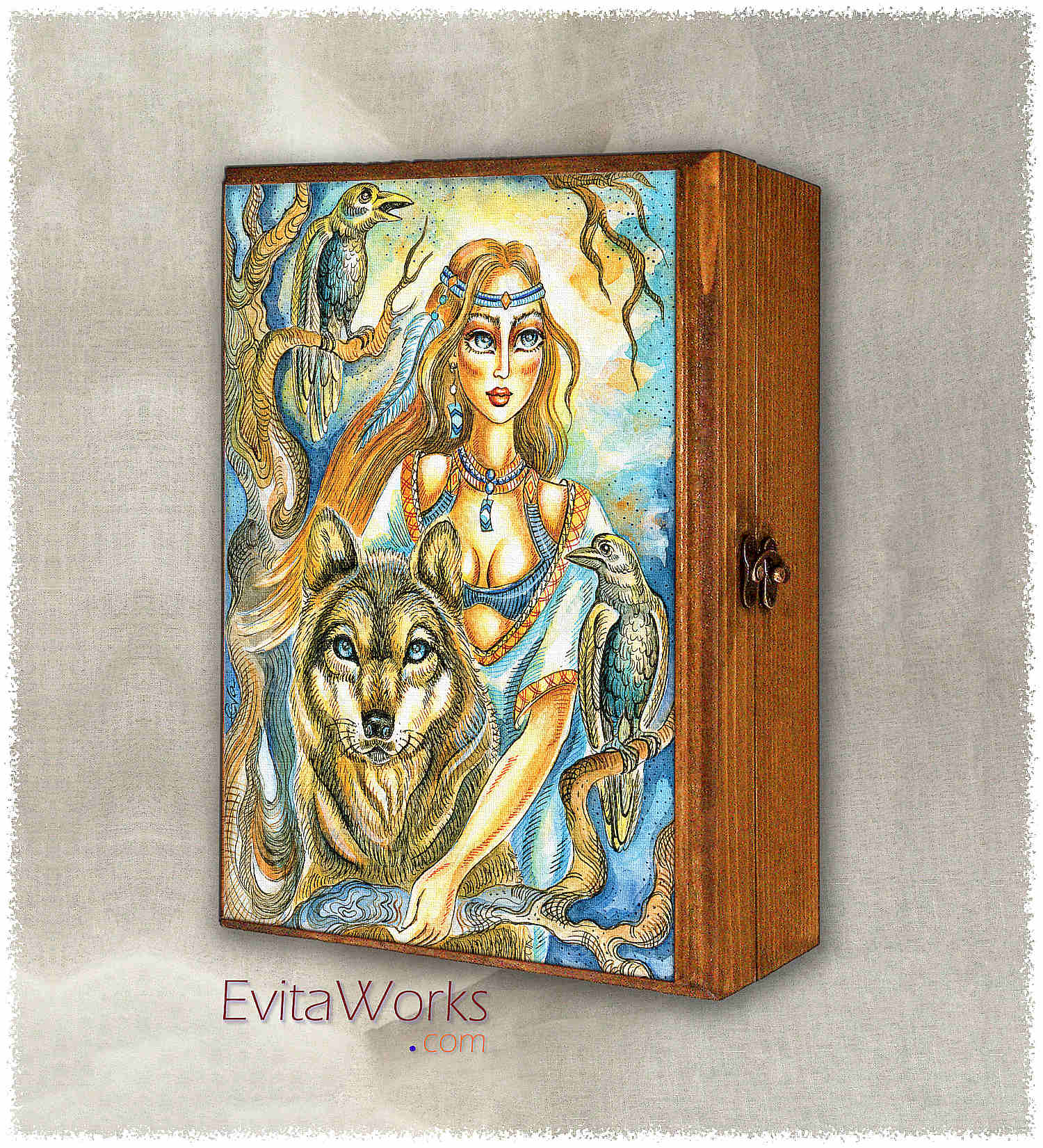 oa raven lady 04 bxl ~ EvitaWorks