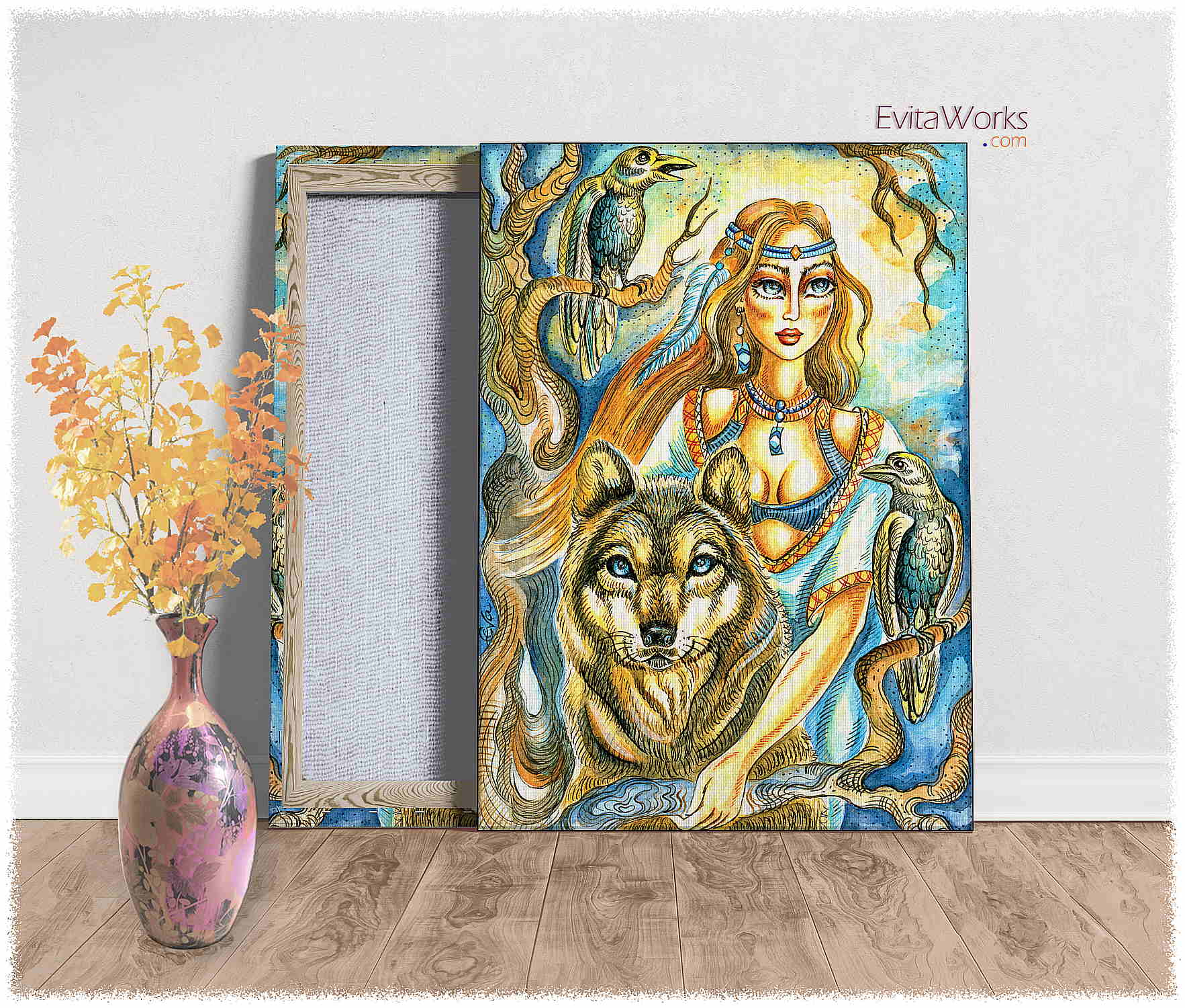 oa raven lady 04 cs ~ EvitaWorks