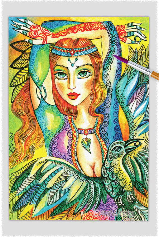 oa raven lady 05 ~ EvitaWorks
