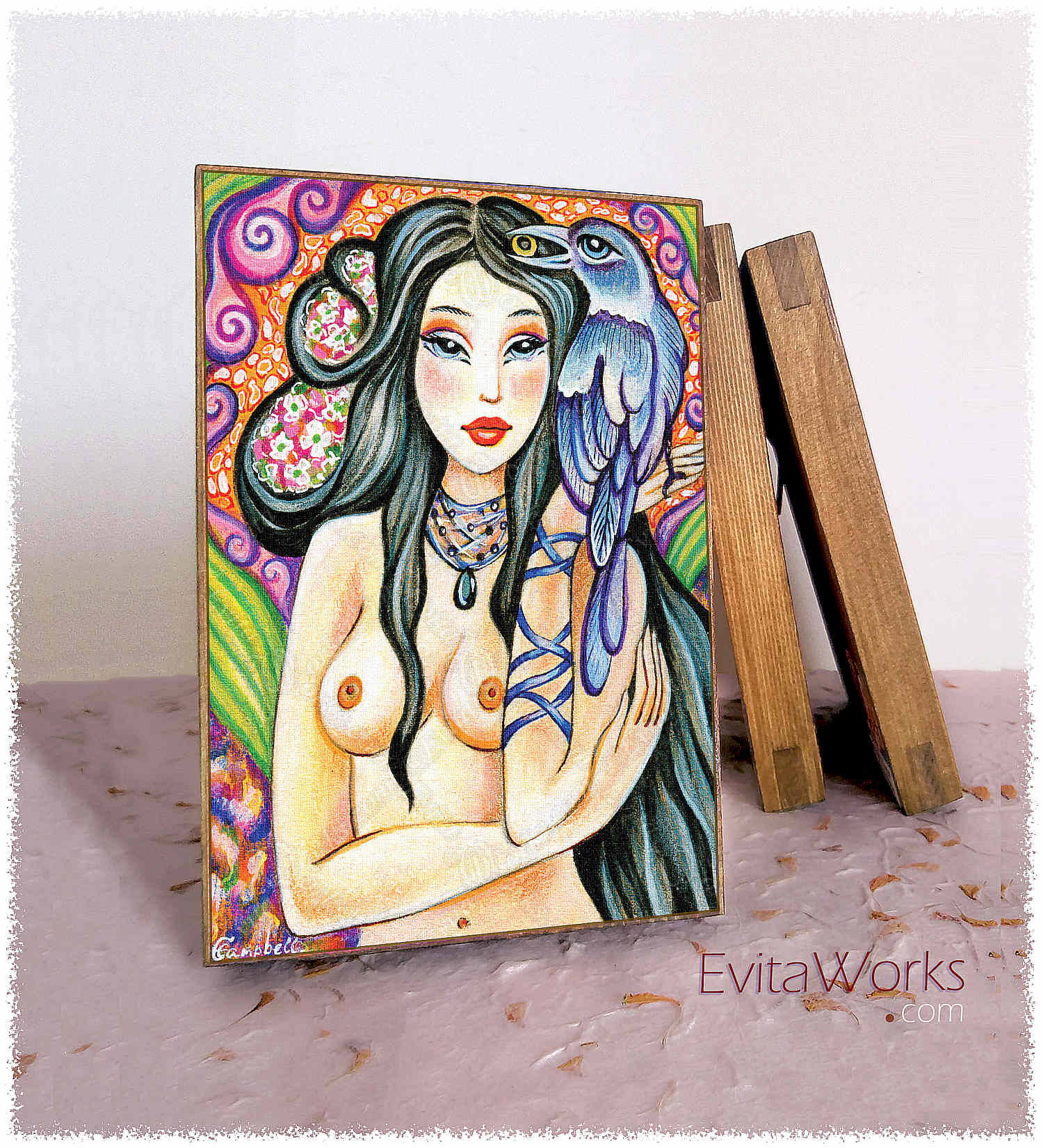oa raven lady 06 bk ~ EvitaWorks