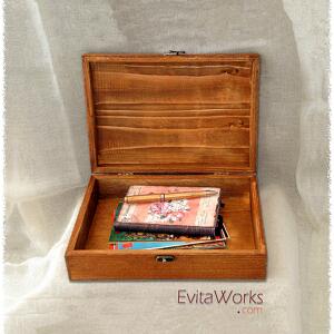 tt box long w inside walnut ~ EvitaWorks