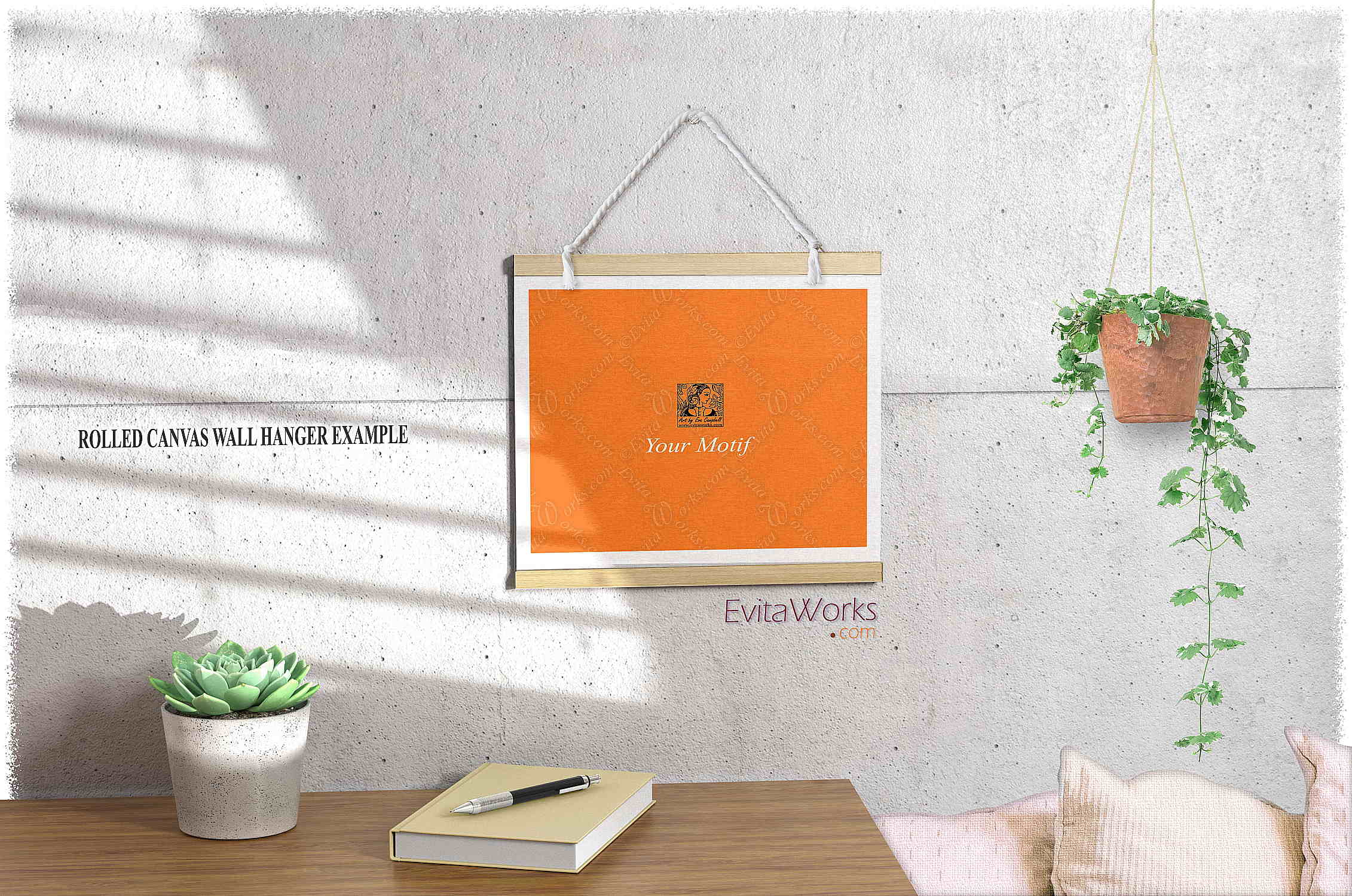 Canvas Print tt canvas hanger w ~ EvitaWorks