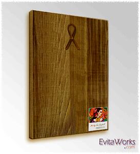 tt woodblock h back walnut ~ EvitaWorks