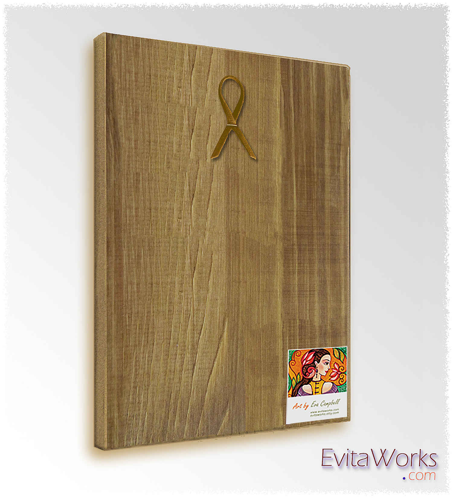 Wooden Block tt woodblock h back walnut ~ EvitaWorks